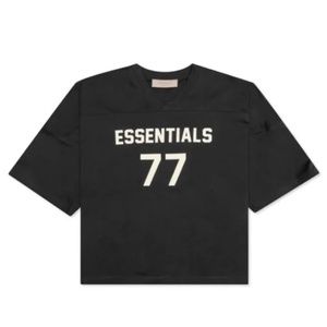 Fear Of God Essentials Women's Football 77 Logo Jersey T-shirt Iron Size Medium